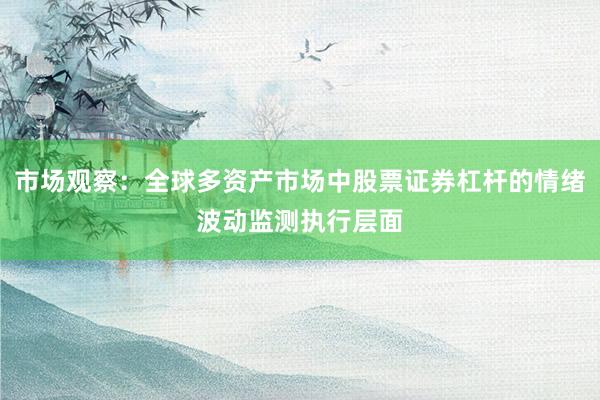 市场观察：全球多资产市场中股票证券杠杆的情绪波动监测执行层面